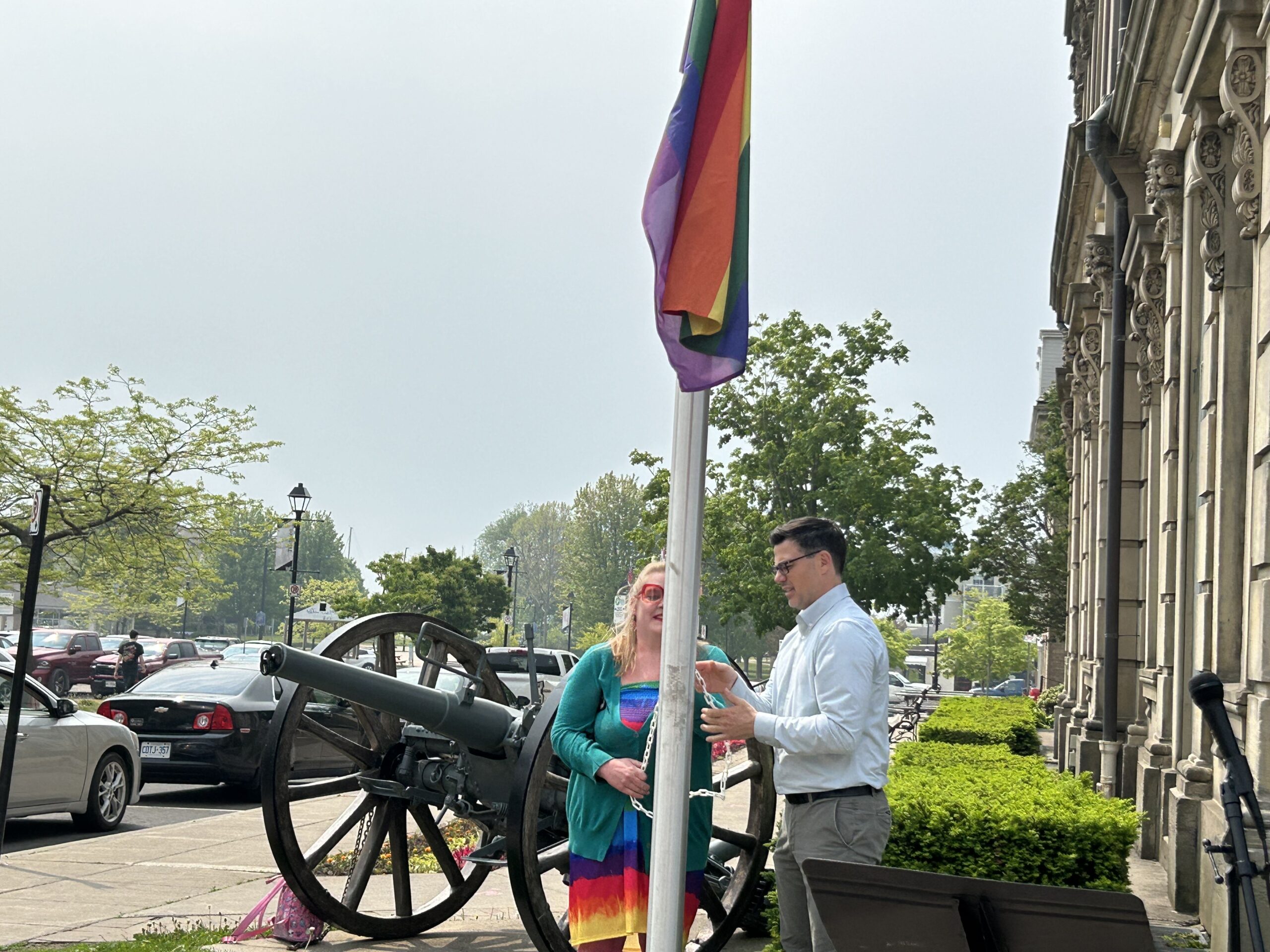 Pride weekend starts in Cobourg with flag raising and parade - Frequency
