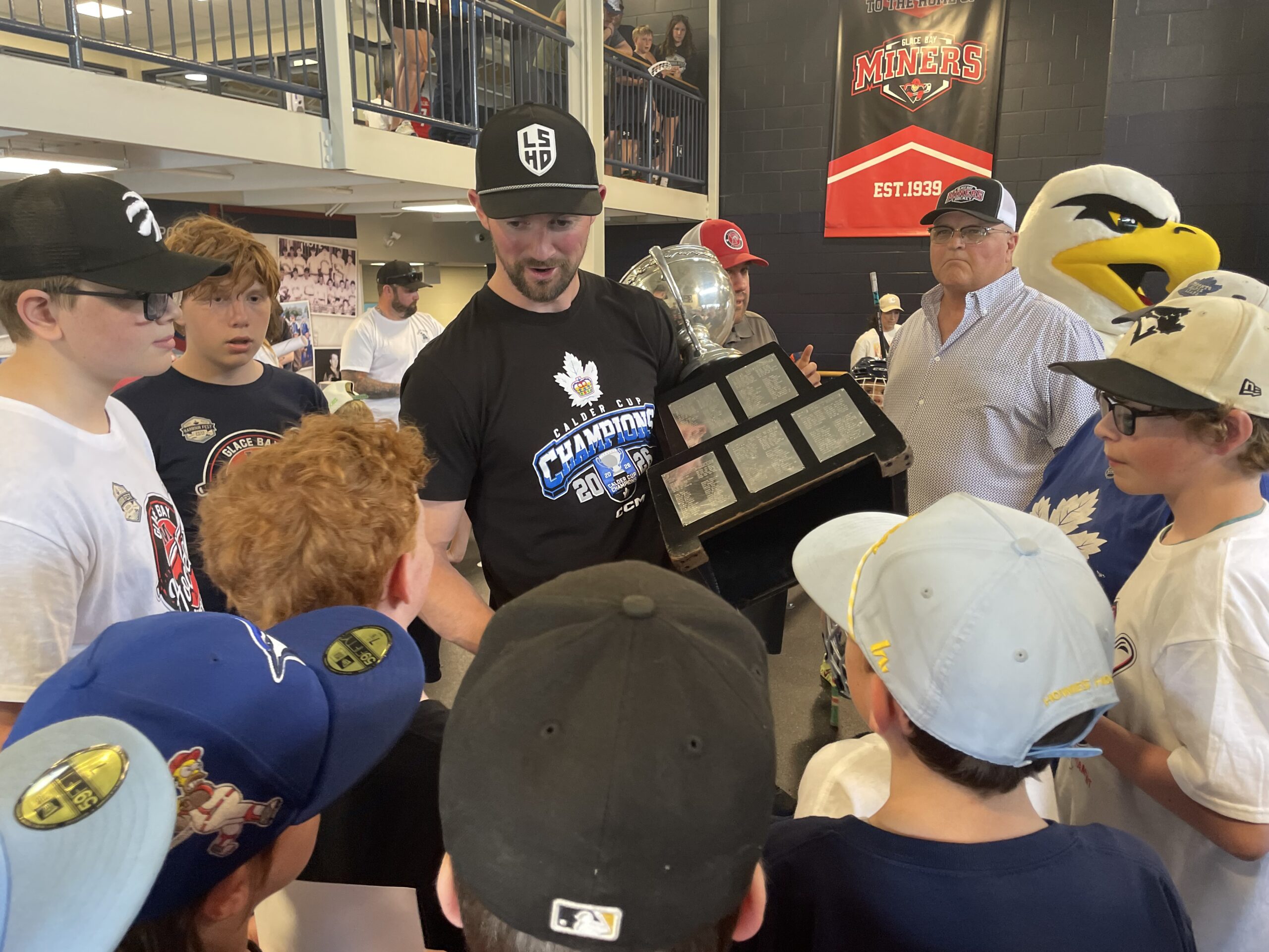 Toronto Marlies Captain Logan Shaw brings Calder Cup home to Glace Bay