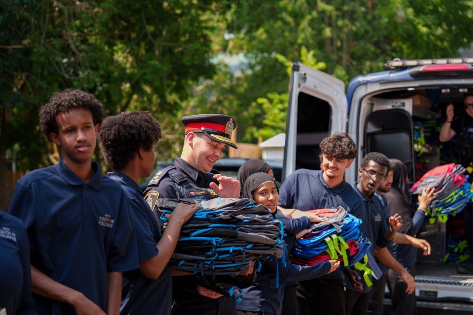 More backpacks needed for this year’s Waterloo Regional Police Service backpack challenge